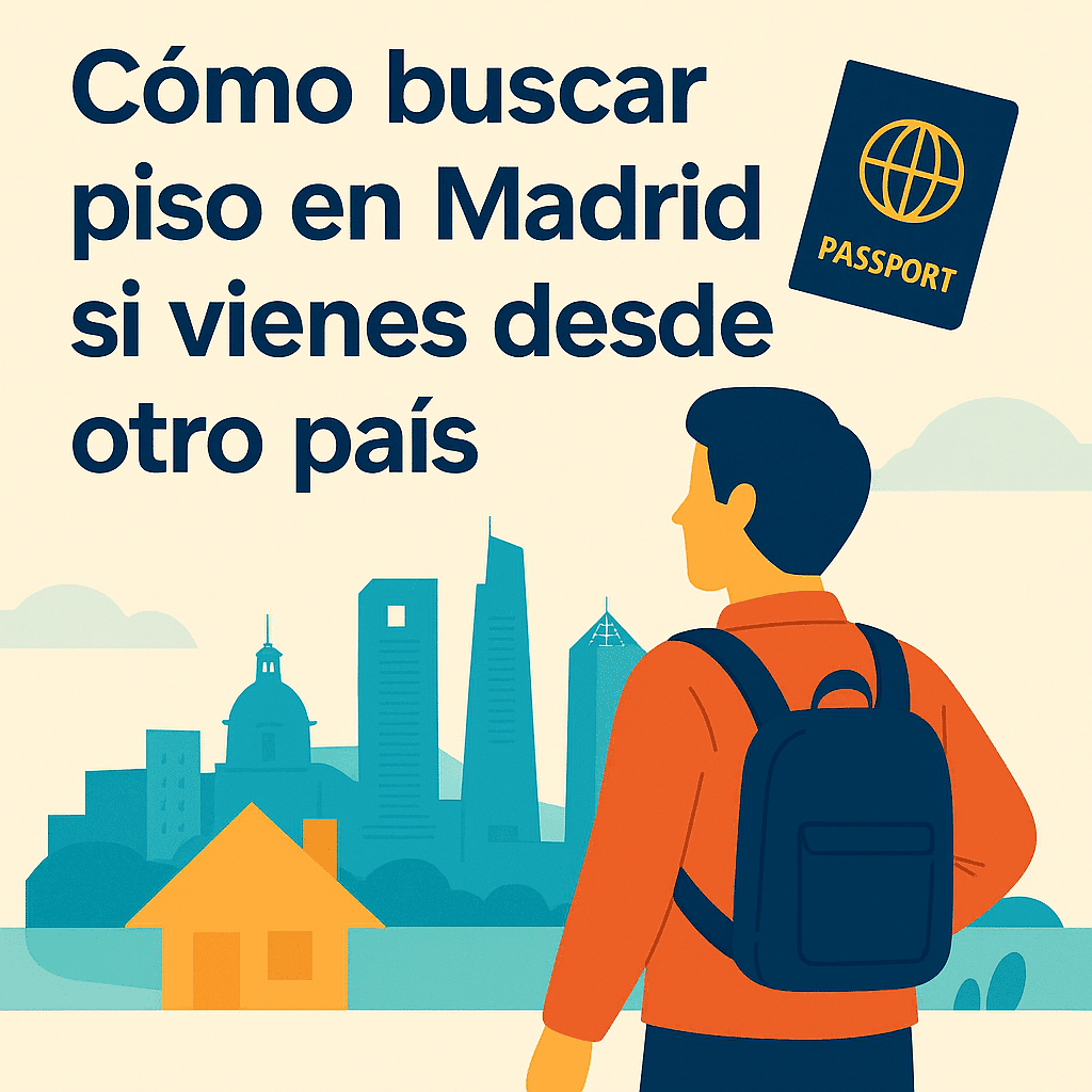 Cómo buscar piso en Madrid si vienes desde otro país