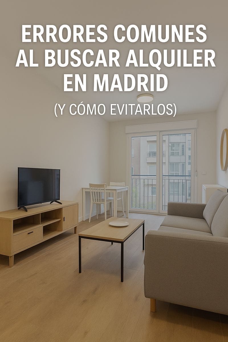 Errores comunes al buscar alquiler en Madrid (y cómo evitarlos)