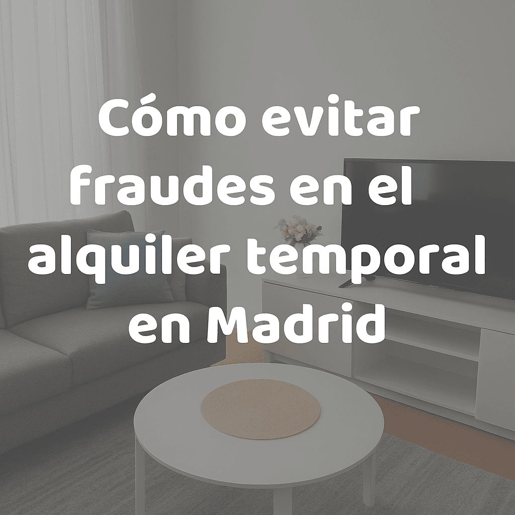 Cómo evitar fraudes en el alquiler temporal en Madrid