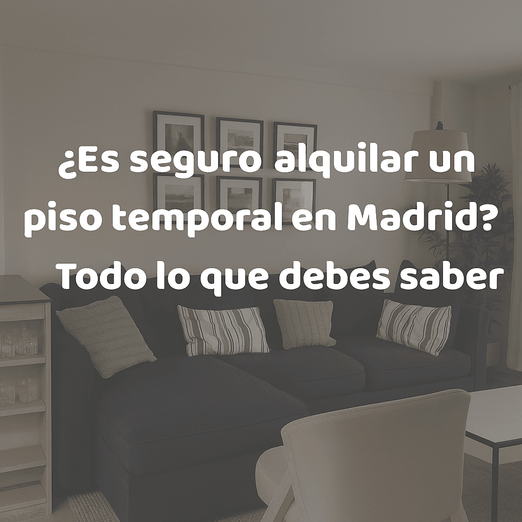 ¿Es seguro alquilar un piso temporal en Madrid? Todo lo que debes saber