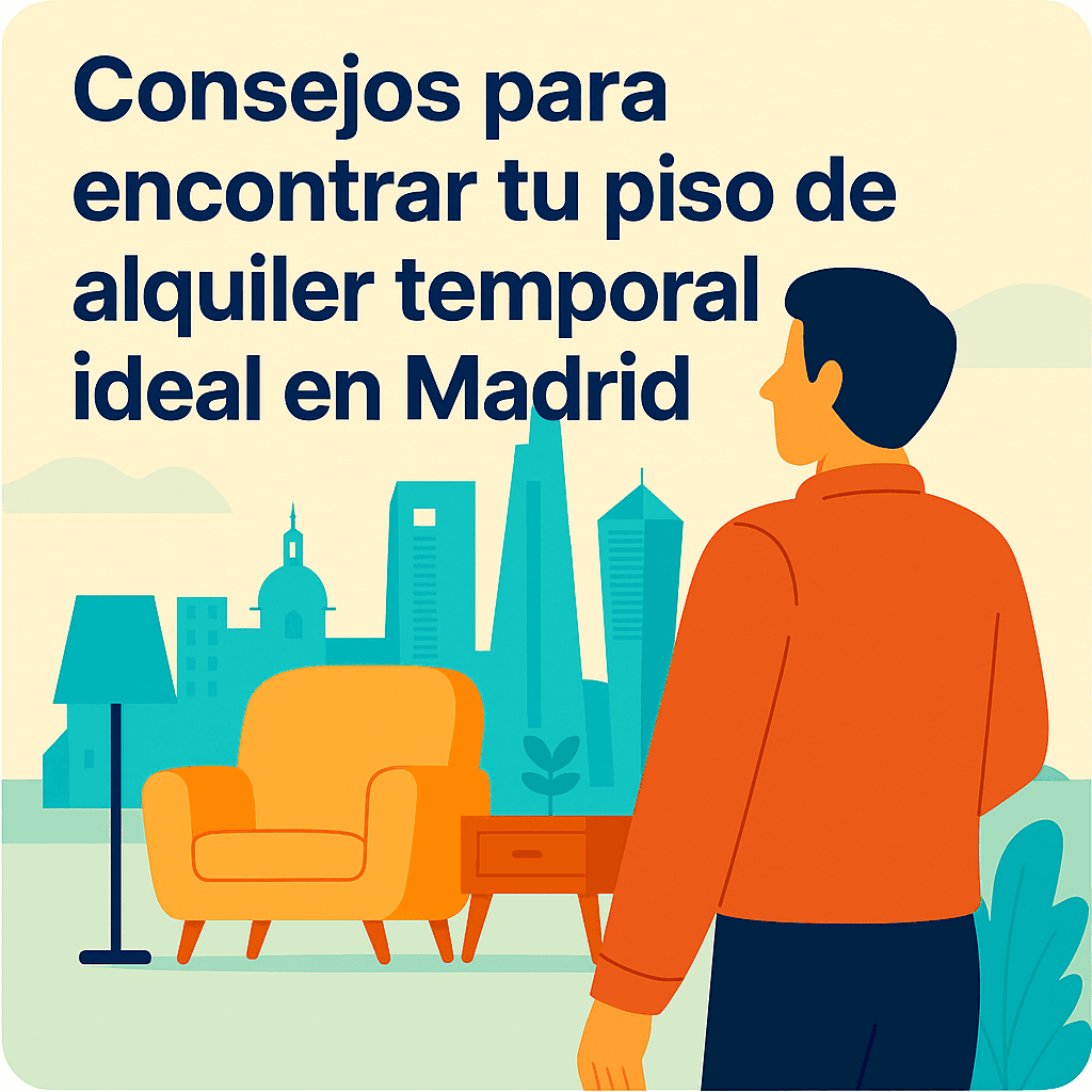 Consejos para encontrar tu piso de alquiler temporal ideal en Madrid