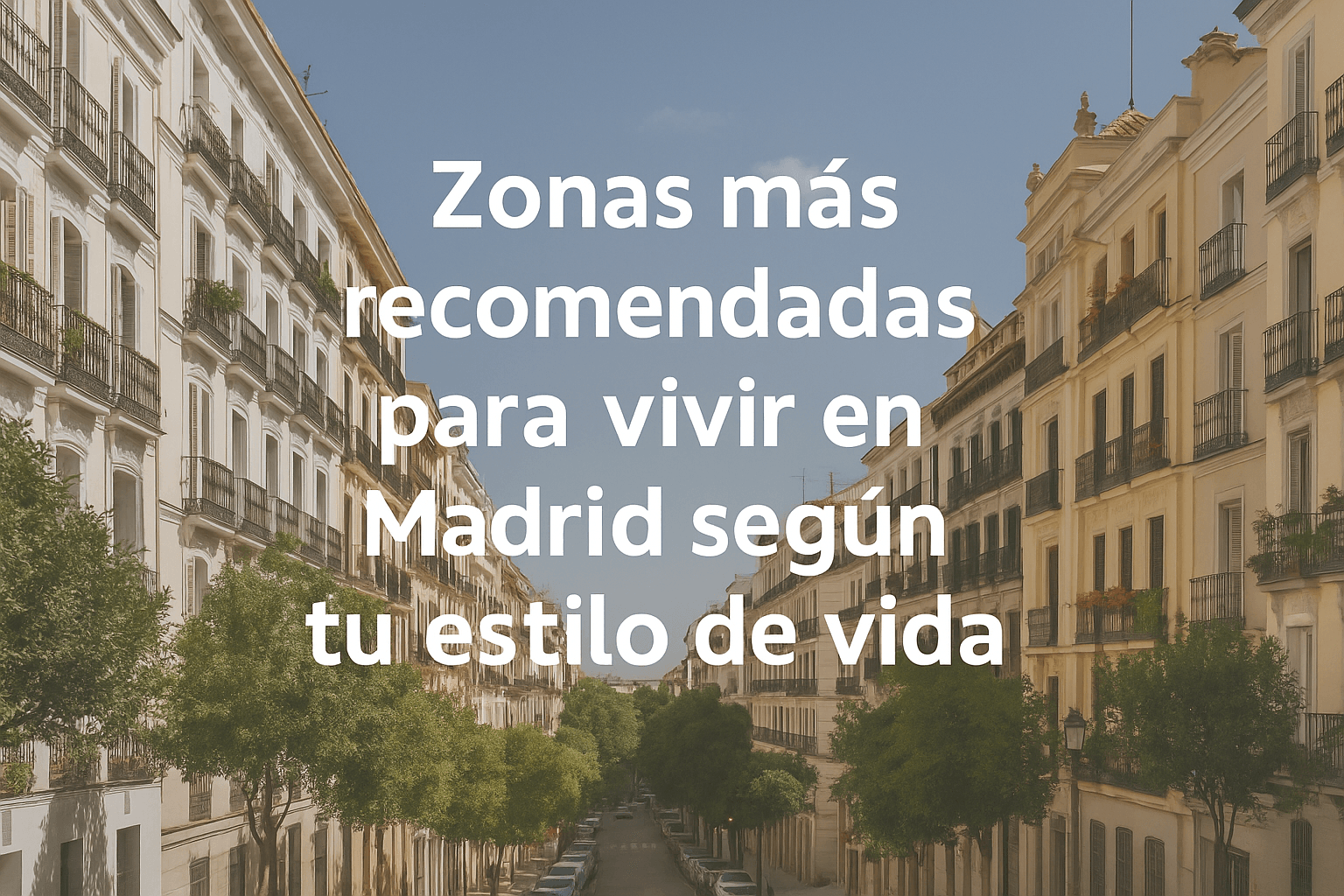 Zonas más recomendadas para vivir en Madrid según tu estilo de vida