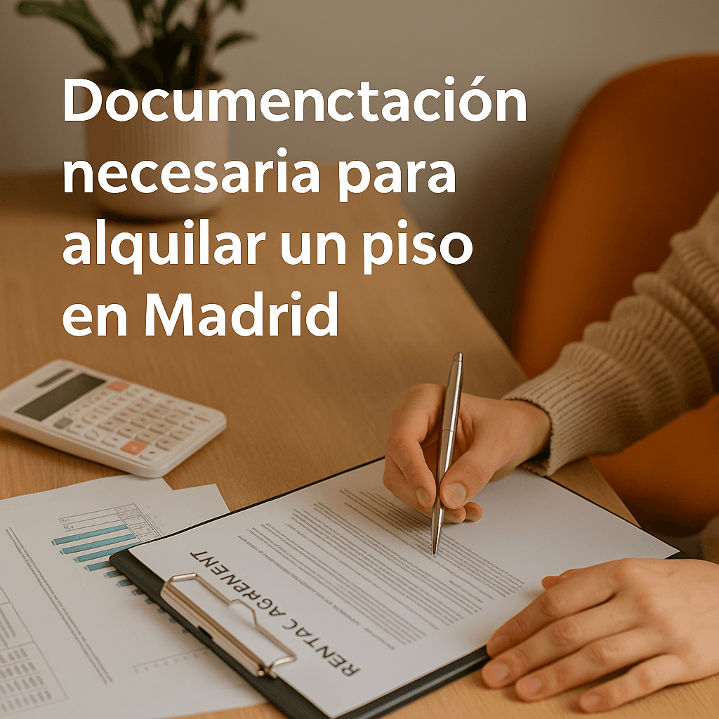 Documentación necesaria para alquilar un piso en Madrid